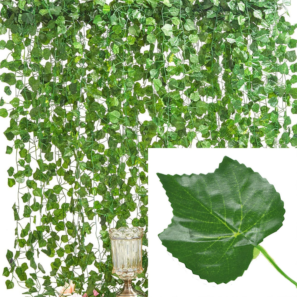 Hanging vines Fake Leaves