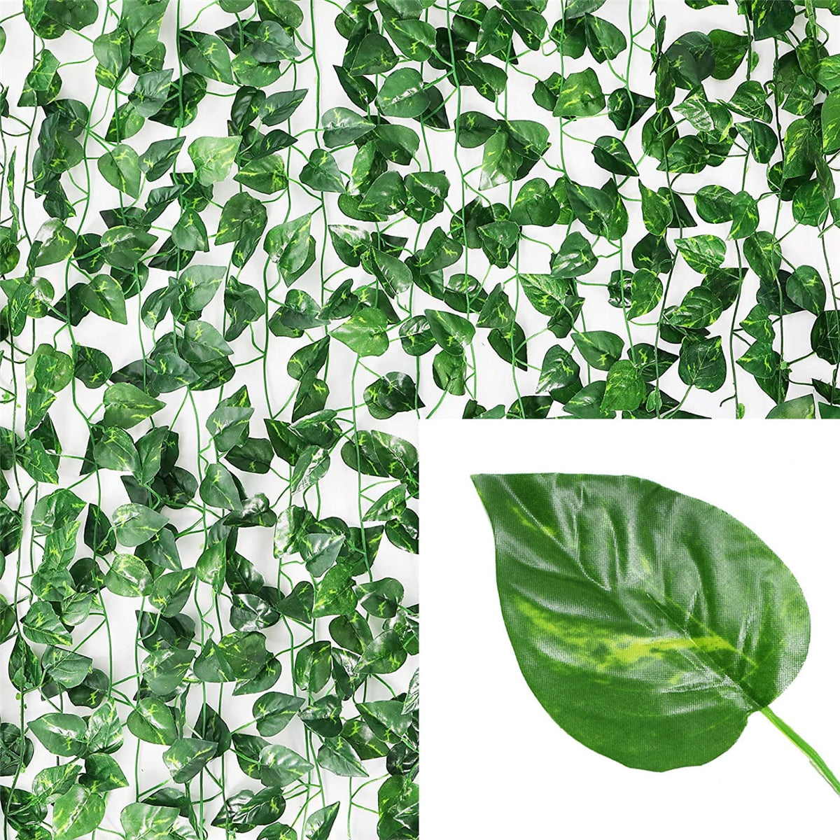 hanging vine plants fake Hanging vines Fake Leaves