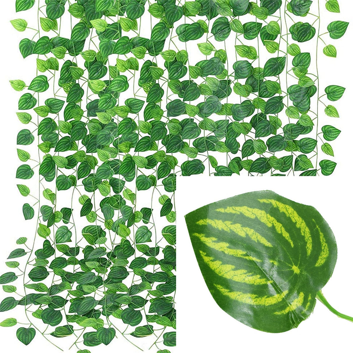 Hanging vines Fake Leaves