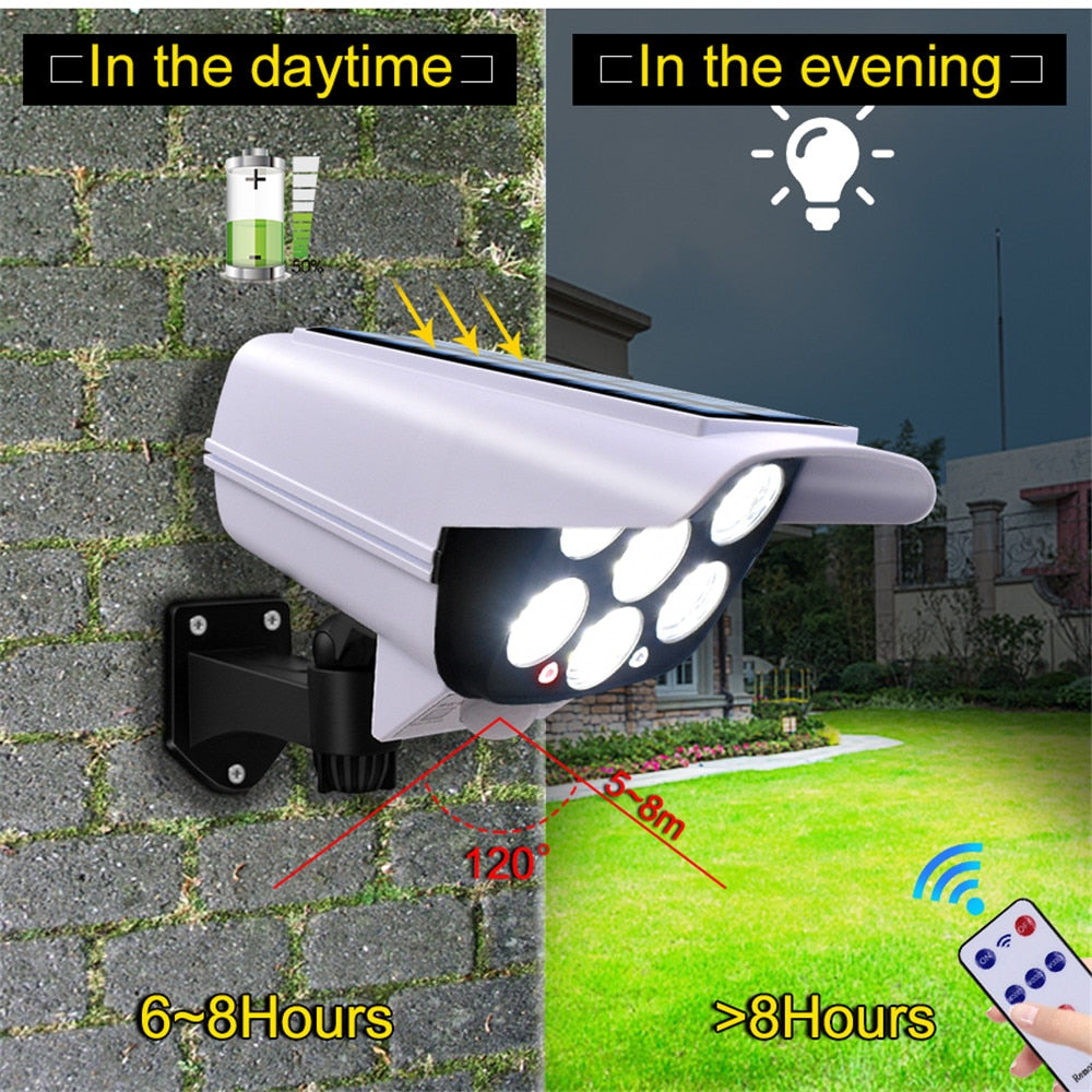 Solar Light Security Camera
