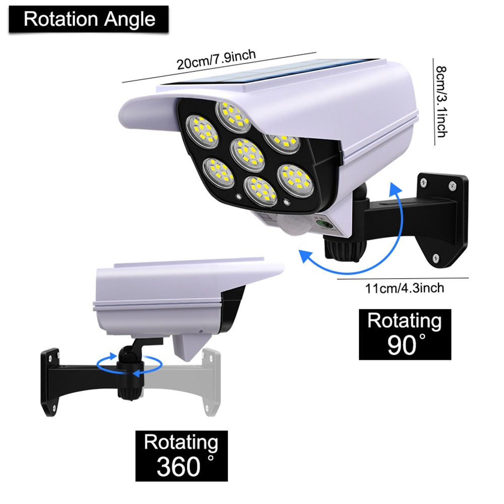 Solar Light Security Camera
