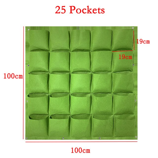 Pockets Green Grow Bags