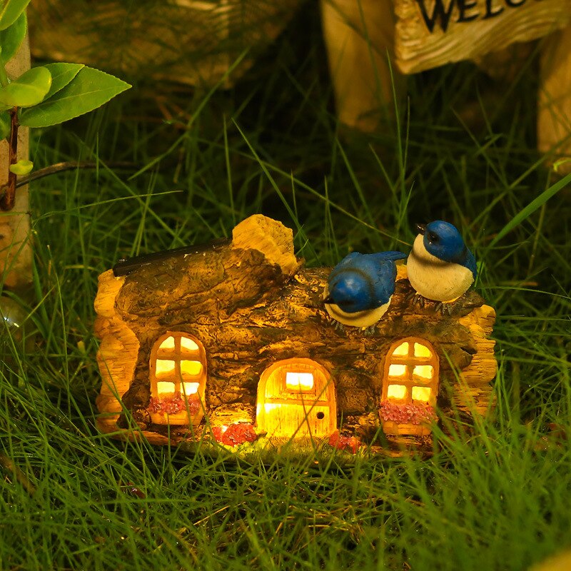 Resin Ornament Solar Lights (Multiple Options)