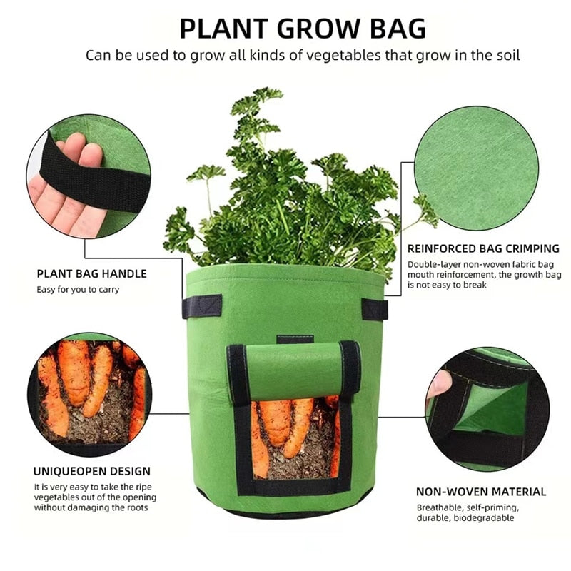 plant bags for growing Felt Plant Grow Bags