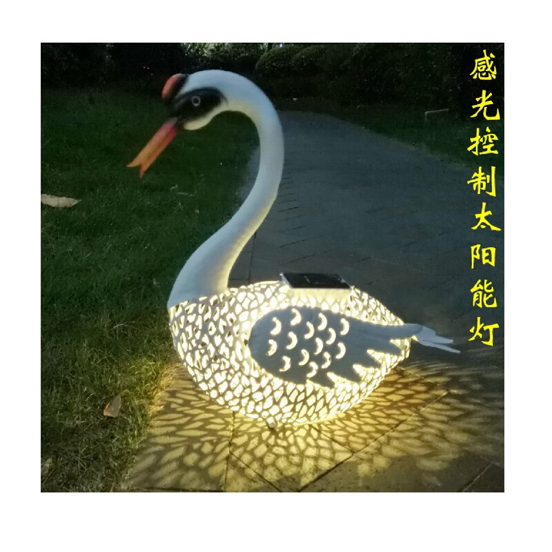 Peacock Statues Garden Lights