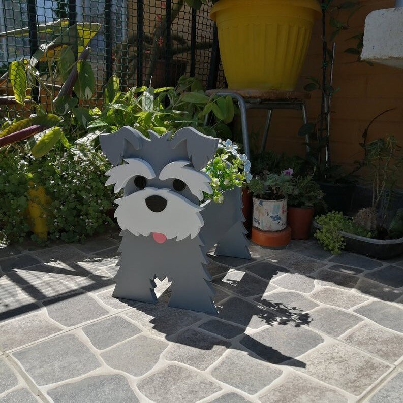 Dog Shaped Cartoon Planter