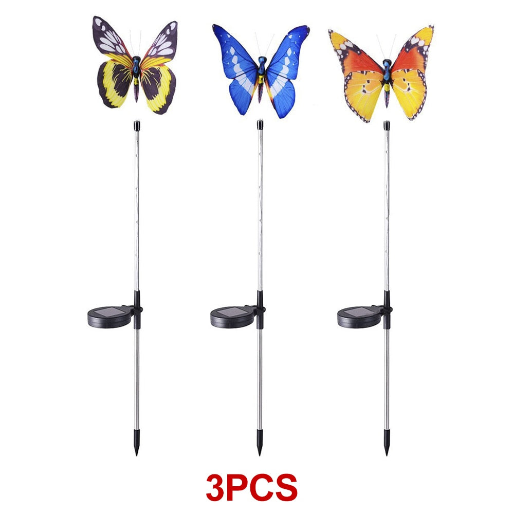 Solar Colorful Butterfly Lights
