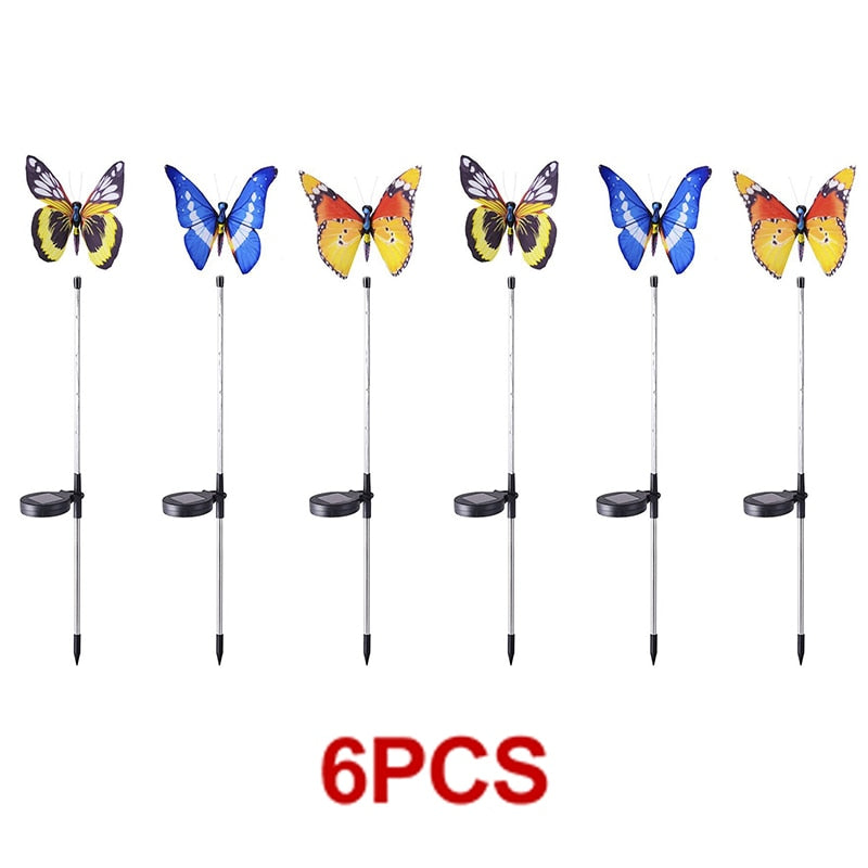 Solar Colorful Butterfly Lights
