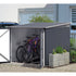 Duramax Enclosures Duramax 6ft x 6ft Bicycle Storage Metal Anthracite w/ white trim