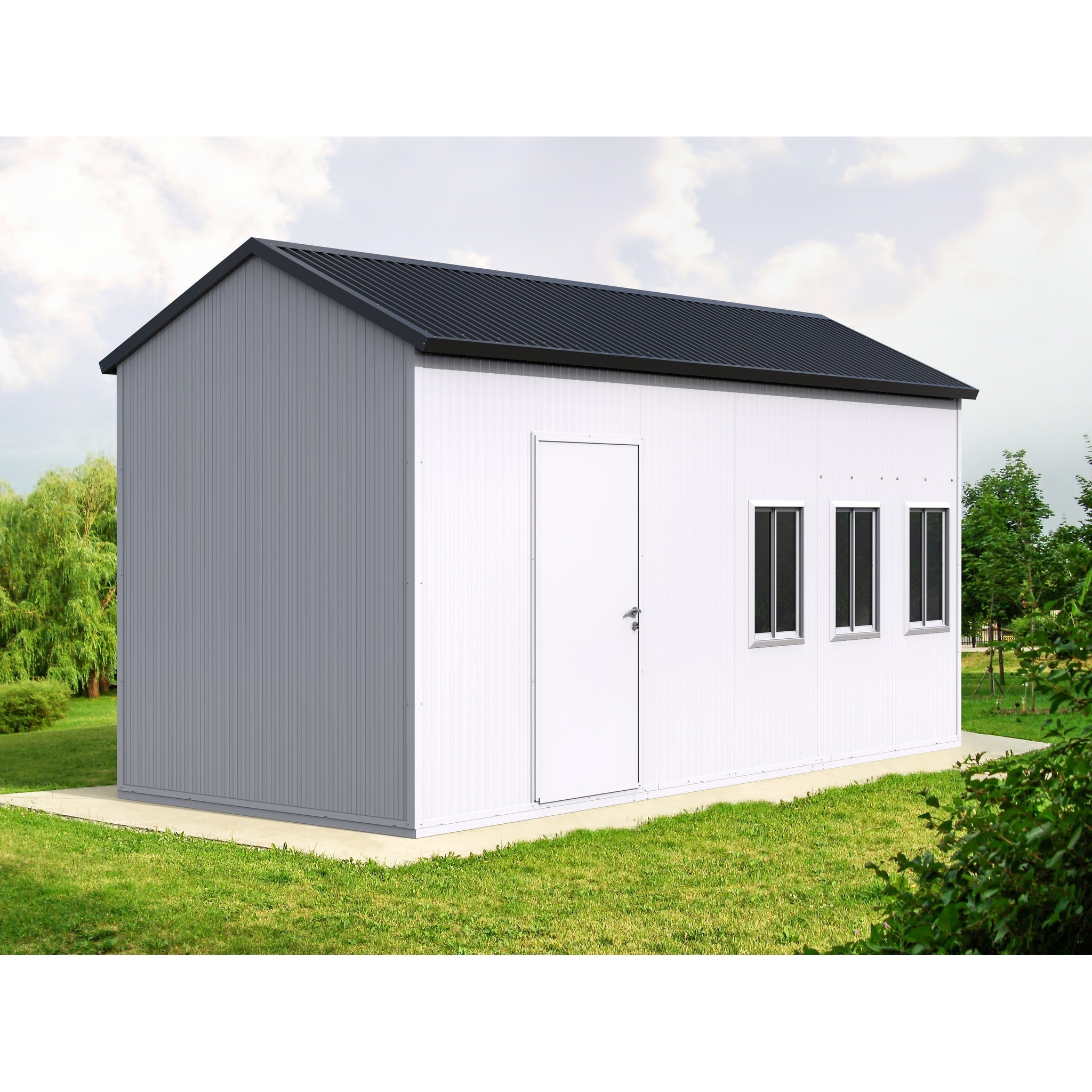 Duramax Insulated Buildings BOSS Gable Roof Tiny House/Insulated Building 8.5' x 20'
