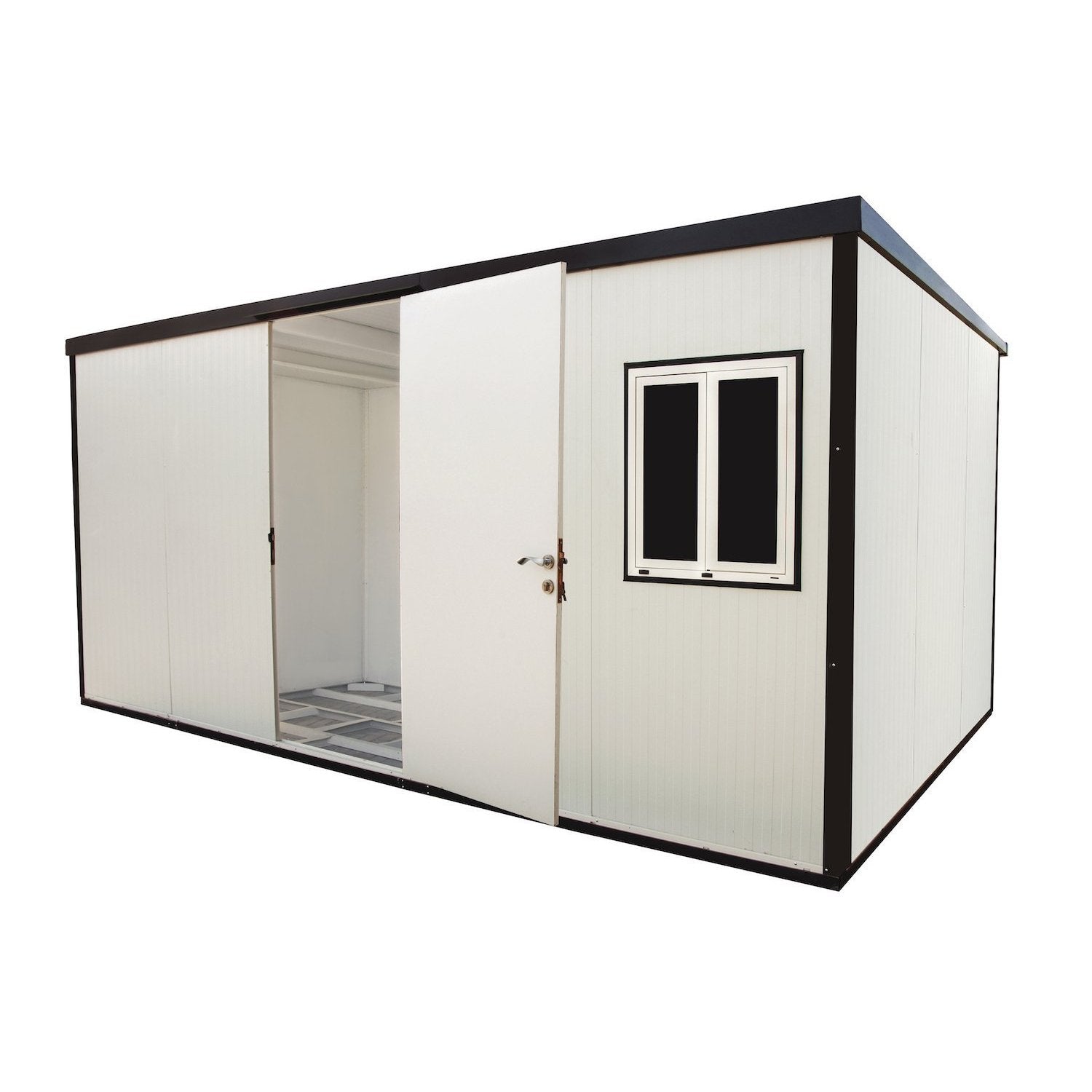Duramax Insulated Buildings Flat Top Insulated Buildings 16 ft. W x 10 ft. D