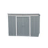 Duramax sheds Duramax TOP Pent Roof Skylight 8 x 6 Metal Shed - Light Gray