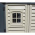 Duramax Vinyl Sheds Duramax 15 x 8 Apex Pro Vinyl Shed with Foundation, 2 Windows and Side Door
