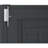 Duramax Vinyl Sheds YardMate Plus 5 ft. 6 in. x 8ft. Gray Vinyl Storage Shed (West Coast Only)