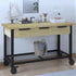 Duramax Work Desk Rove 62" Industrial Metal & Wood Workbench