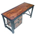 Duramax Work Desks Duramax Jackson 62" Industrial Metal & Wood Desk with Drawers
