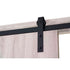 Durasheds DuraMax Milo Flush Wooden Barn Door Door Color:  Ash Gray