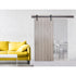 Durasheds DuraMax Milo Flush Wooden Barn Door Door Color:  Ash Gray