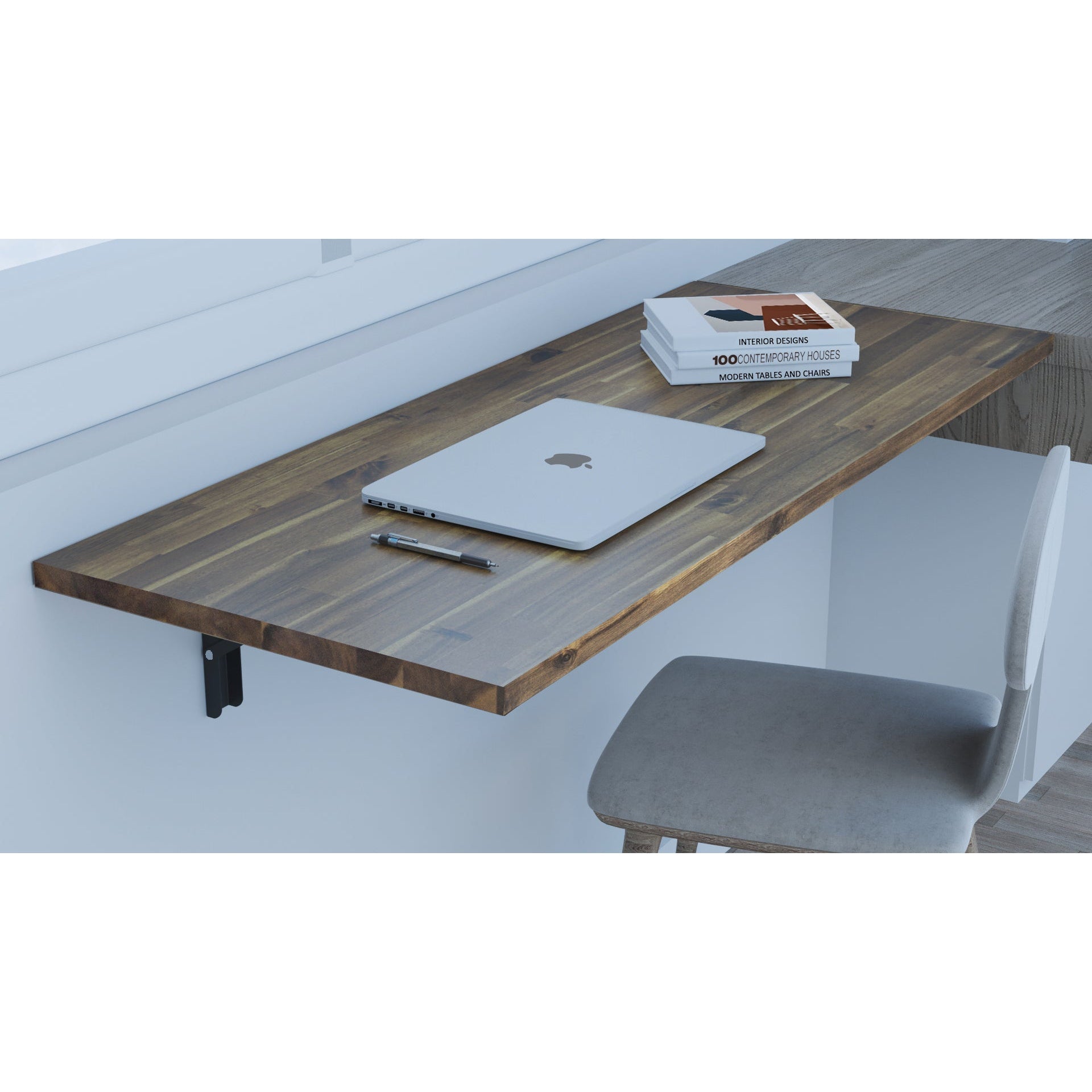 Durasheds Folding Tables DuraMax Spence 48" Wall Mounted Folding Workbench / Table/ Desk 20” x 48”